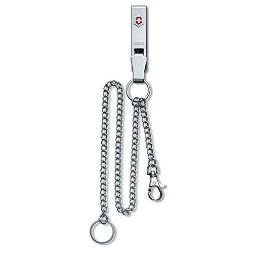 Victorinox Belt Hanger with Chains, Stainless Steel