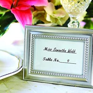 Beautifully Beaded Photo Frame/Placeholder As seen in the hit movie 27 Dresses