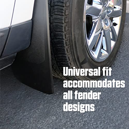 RoadSport 4322 'C' Series Universal Fit Premiere Splash Guard (Plain Black; 18" Height x 10-3/8" Wide)