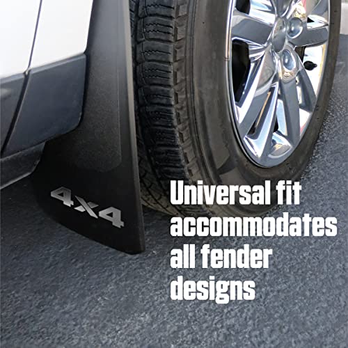 RoadSport 4320 'C' Series Universal Fit Premiere Splash Guard (Black with 4 x 4; 18" Height x 10-3/8" Wide)