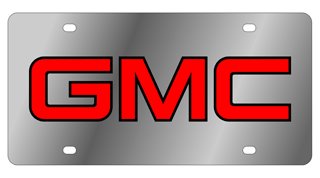 GMC Logo License Plate