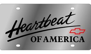 Heartbeat of America License Plate