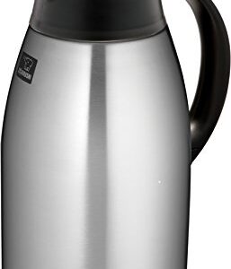 Zojirushi Stainless Steel Vacuum Carafe with Brew-Thru Lid, 64-Ounce, Black