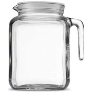 Bormioli Rocco Frigoverre Jug with Hermetic Lid, 68 oz, 2 Liter, DD- By Size