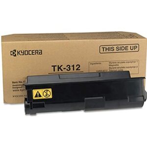 kyocera tk-312 1t02f80us0 fs-2000 fs-2000d fs-2000dn toner cartridge (black) in retail packaging