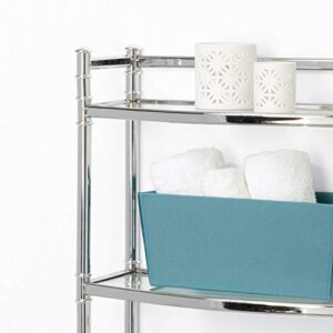 Zenna Home, Wall Shelf, Chrome