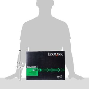 Lexmark T654X80G T654 T656 TS654 TS656 Toner Cartridge (Black) in Retail Packaging