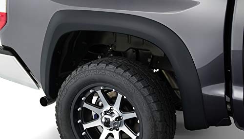 Bushwacker Extend-A-Fender Extended Rear Fender Flares | 2-Piece Set, Black, Smooth Finish | 31016-01 | Fits 1989-1995 Toyota Pickup