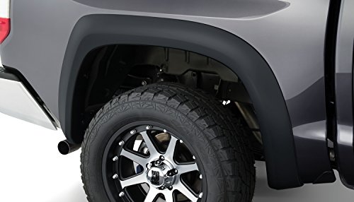 Bushwacker Extend-A-Fender Extended Rear Fender Flares | 2-Piece Set, Black, Smooth Finish | 31016-01 | Fits 1989-1995 Toyota Pickup