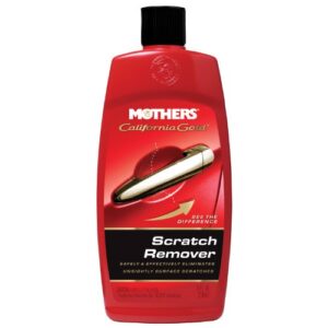 mothers 08408-6 california gold scratch remover – 8 oz, (pack of 6)
