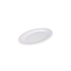 bia cordon bleu 20 -inch porcelain oval serving platter, white
