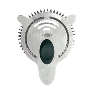 oxo cocktail strainer, steel
