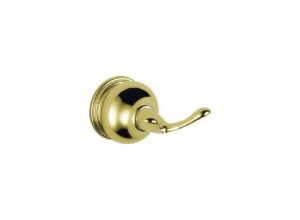 delta faucet 74036-pb robe hook, polished brass