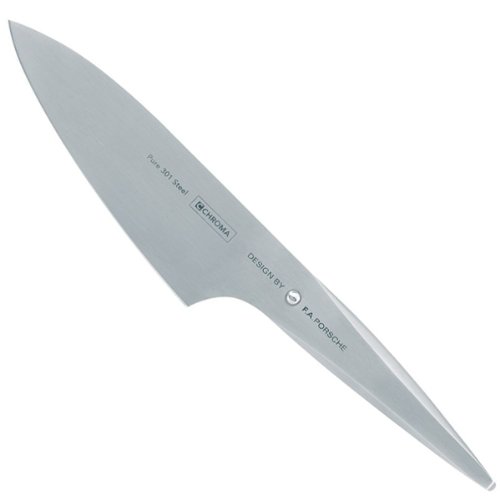 Chroma Type 301 Designed by F.A. Porsche 6 1/4 inch Japanese Veggie Knife, one size, silver