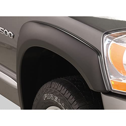 Bushwacker OE Style Factory Front & Rear Fender Flares | 4-Piece Set, Black, Smooth Finish | 50905-02 | Fits 2002-2005 Dodge Ram 1500; 2003-2005 Ram 2500, 3500 (Excludes Dually)