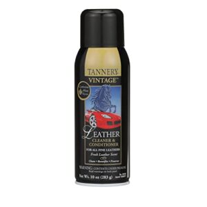crc 40144 tannery vintage leather cleaner and conditioner, 10 wt oz