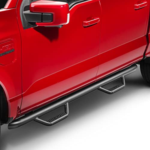 N-Fab Nerf Steps | Textured Black, Cab Length | F9984CC-TX | Fits 1999-2016 Ford F-250 / F-350 Super Duty Crew Cab All Beds, SRW / DRW Gas / Diesel