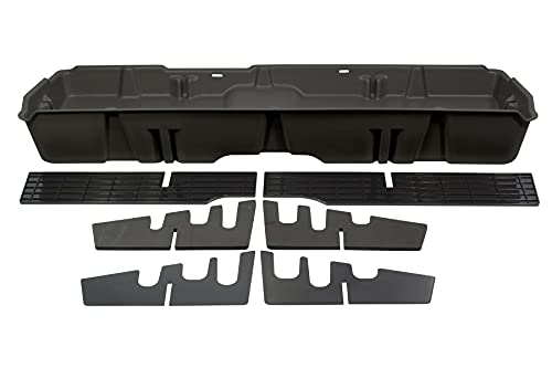 DU-HA Under Seat Storage Fits 07-13 Chevrolet/GMC Silverado/Sierra Light Duty & 07-14 Heavy Duty Crew Cab, Dk Gray, Part #10042