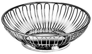 american metalcraft obs58 8-1/4″ x 5-1/8″ stainless steel oval basket