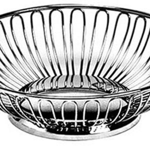 American Metalcraft OBS58 8-1/4" x 5-1/8" Stainless Steel Oval Basket