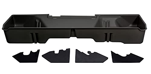 DU-HA Under Seat Storage Fits 07-13 Chevrolet/GMC Silverado/Sierra Extended Cab, Dk Gray, Part #10045