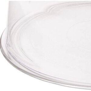 Bormioli Rocco Ginevra Cake Platter With Plastic Dome, Gift Boxed