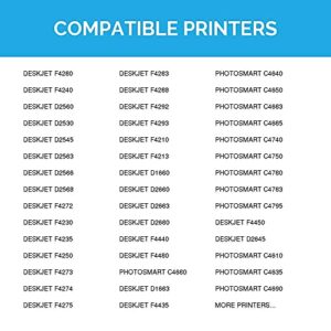 LD Products Remanufactured Compatible Ink Cartridge Replacement for HP 60 CC643WN (Tri Color) for use in HP Photosmart, Envy e All-in-one, and Deskjet Printers