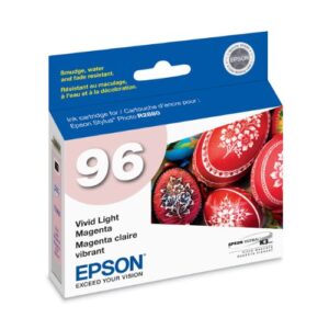 epson ultrachrome k3 96 inkjet cartridge (vivid light magenta) (t096620)