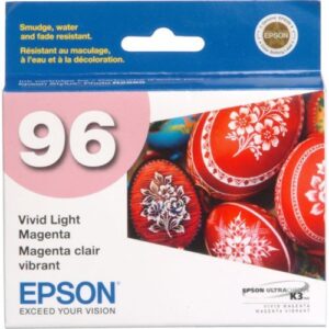 Epson UltraChrome K3 96 Inkjet Cartridge (Vivid Light Magenta) (T096620)