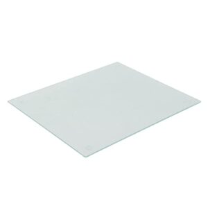 Farberware Large Glass Utility Cutting Board, Dishwasher-Safe Tempered Glass Kitchen Board with Non-Slip Feet, Scratch Resistant, Heat Resistant, Shatter Resistant, 12-Inch-by-14-Inch, Clear