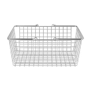 Spectrum Diversified Wire Storage Basket, Large, Chrome