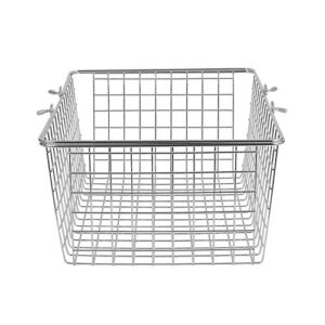 Spectrum Diversified Wire Storage Basket, Large, Chrome