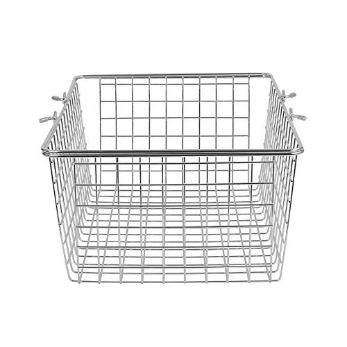 Spectrum Diversified Wire Storage Basket, Large, Chrome