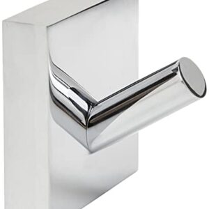 SMEDBO SME, Polished Chrome RK355 Towel Hook Single, 4.5 x 4.5 x 4 cm