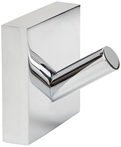 SMEDBO SME, Polished Chrome RK355 Towel Hook Single, 4.5 x 4.5 x 4 cm