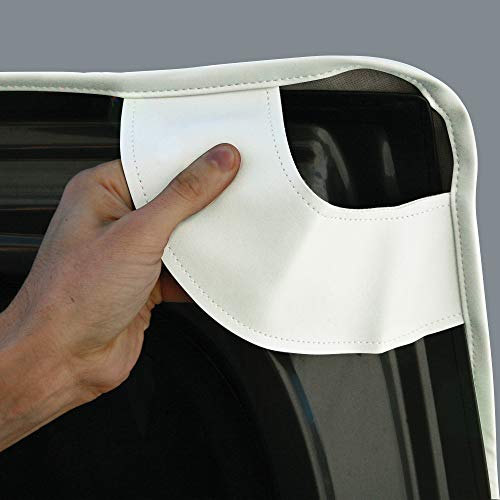 Classic Accessories Over Drive RV Windshield Cover, Dodge, Mercedes Sprinter '06-'15, White, Window Cover, Motorhome Windshield Cover, Window Sunshade Cover, Universal RV Acessories