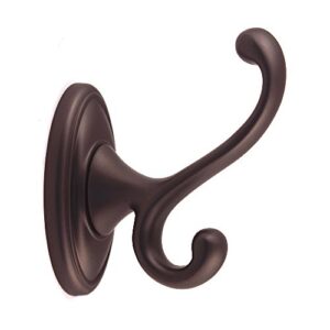 alno a8099-chbrz classic traditional robe hooks, bronze