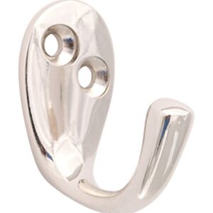 Alno A902-PN Robe Hooks Robe Hooks Transitional , Polished Nickel, 1-3/8"