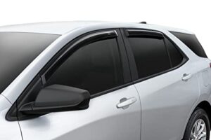 auto ventshade [avs] ventvisor / rain guards | outside mount, smoke color, 4 pc | 94260 | fits 2004 – 2009 lexus rx330