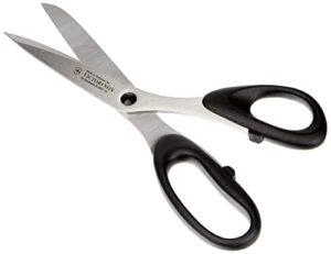 victorinox domestic scissors, black/silver, medium, 19 cm