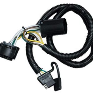 Tekonsha 118384 T-One® T-Connector Harness, 4-Way Flat, Compatable with 2008-2012 Buick Enclave, 2004-2007 Buick Rainier, 2002-2022 Cadillac Escalade, 2003-2022 Cadillac Escalade ESV, 2002-2011 Cadillac Escalade EXT, 2002-2011 Chevrolet Avalanche 1500, 20