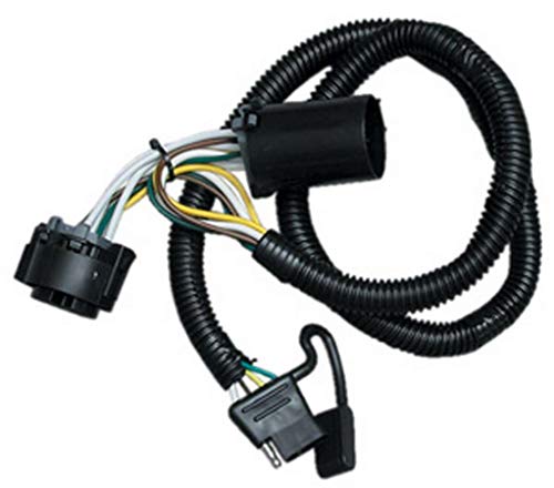 Tekonsha 118384 T-One® T-Connector Harness, 4-Way Flat, Compatable with 2008-2012 Buick Enclave, 2004-2007 Buick Rainier, 2002-2022 Cadillac Escalade, 2003-2022 Cadillac Escalade ESV, 2002-2011 Cadillac Escalade EXT, 2002-2011 Chevrolet Avalanche 1500, 20