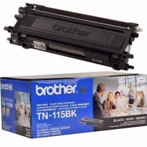 Brother TN115BK, TN115C, TN115M, TN115Y High Yield Black, Cyan, Magenta and Yellow Toner Cartridge Set