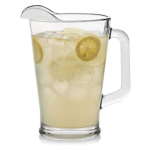 libbey glass pitcher, 60-ounce