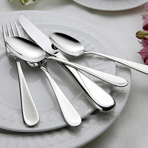 Oneida Flight 45-Piece Stainless-Steel Flatware Set, Service for 8