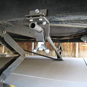 SteadyFast Stabilizer for 5th Wheels, Travel, and Camper Trailers Without Auto Leveling - 2 Foot Plates- Item A