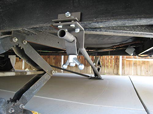 SteadyFast Stabilizer for 5th Wheels, Travel, and Camper Trailers Without Auto Leveling - 2 Foot Plates- Item A