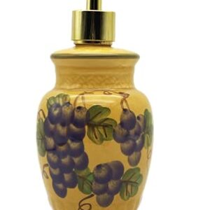 ACK Tuscany Grapes Soap / Lotion Dispenser