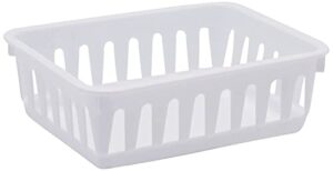 sterilite 16058024 mini storage tray, white