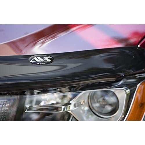 Auto Ventshade [AVS] Bugflector II / Hood Protector | High Profile, Dark Smoke | 25139 | Fits 2007 - 2014 Toyota FJ Cruiser